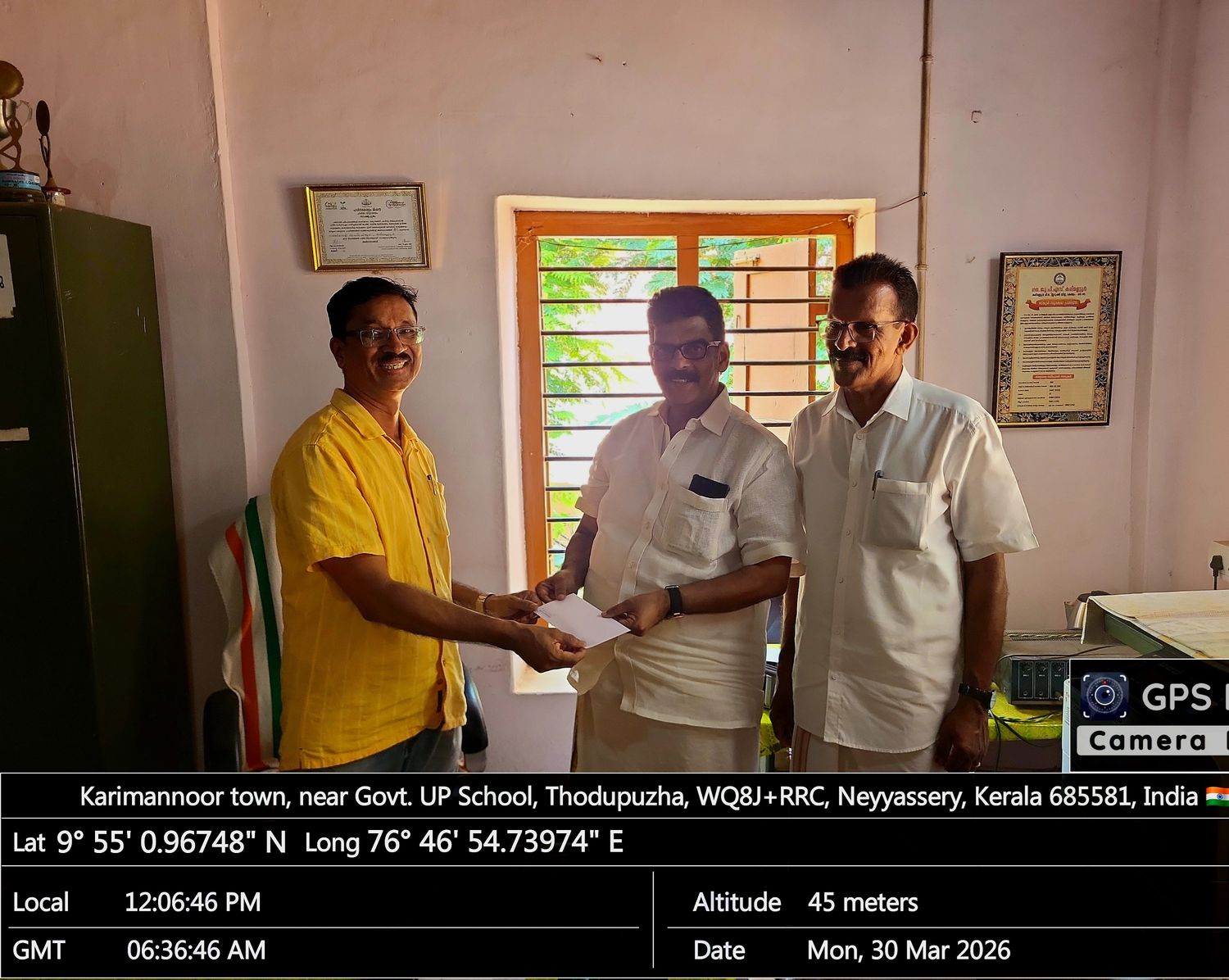 CER activities installation of water purifier school
